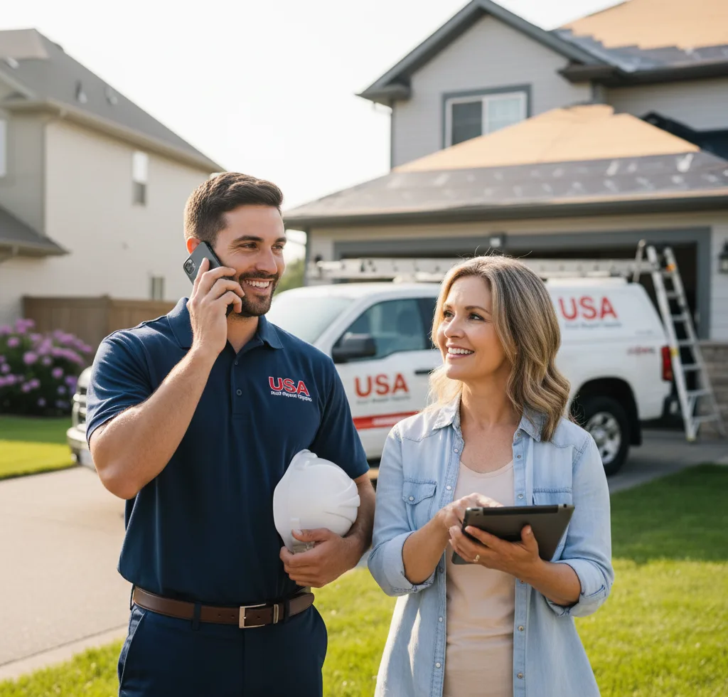 USA Roof Repair Experts customer support in Hooksett